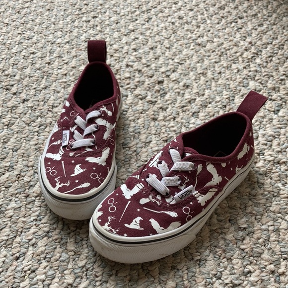 Harry Potter Vans sneakers Kids size US 12